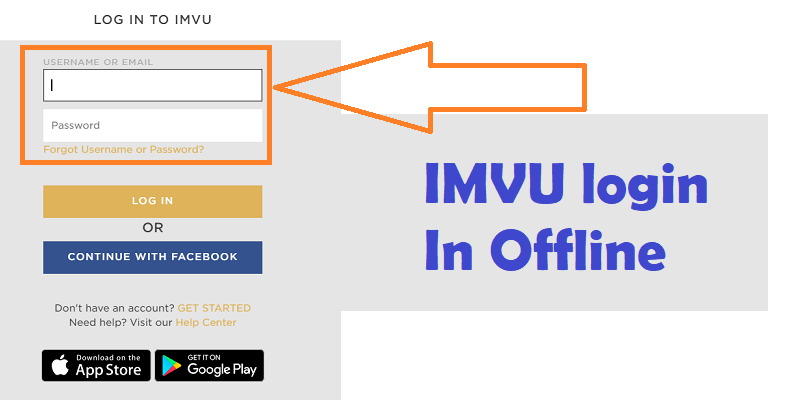IMVU login