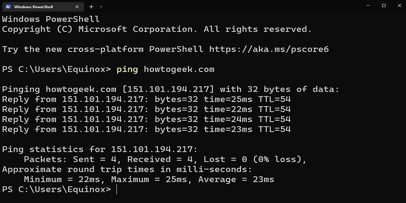 How To Ping A Website In Windows