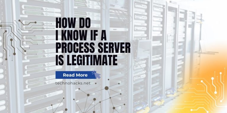 How Do I Know If A Process Server Is Legitimate?