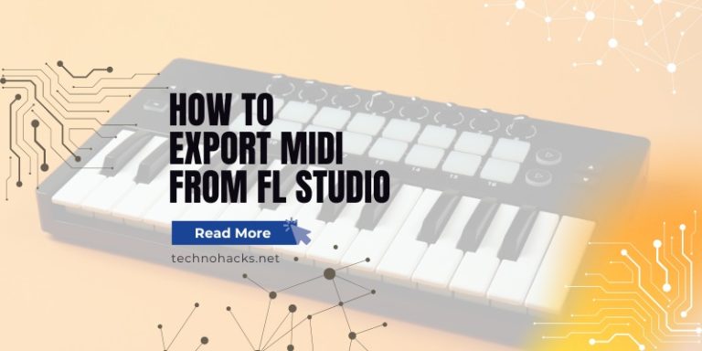 How To Export MIDI From FL Studio?