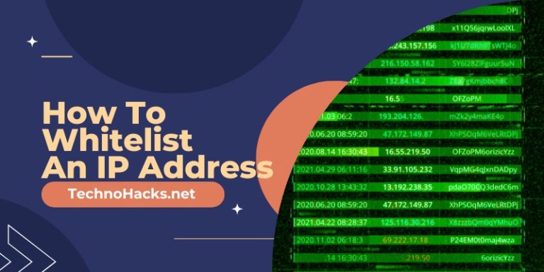 How To Whitelist An IP Address