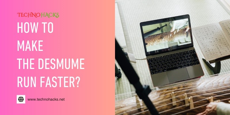 how to make the desmume run faster
