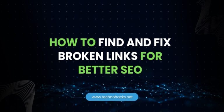 How to Find And Fix Broken Links for Better Seo