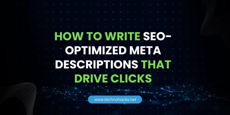 how to write seo-optimized meta descriptions that drive clicks