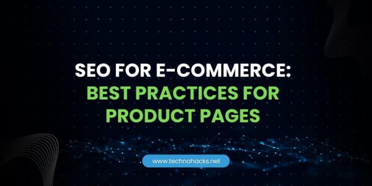 seo for e-commerce best practices for product pages